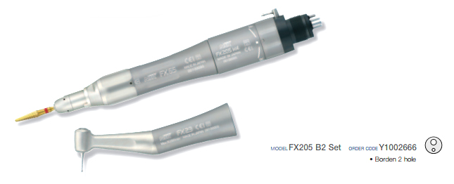 (imagen para) FX205 - B2 Set - Set de Micromotor Neumatico - Borden 2 Vias